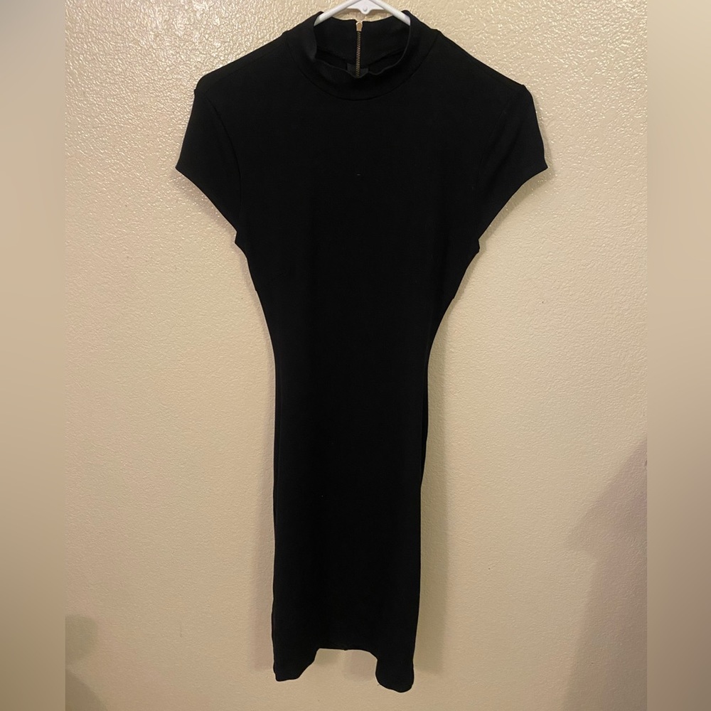 Backless Black Windsor Dress
